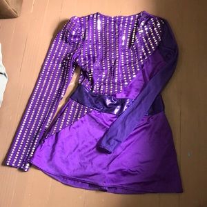 Beautiful dance costume perfect for Ice ballet, tumbling or acrobatic dance